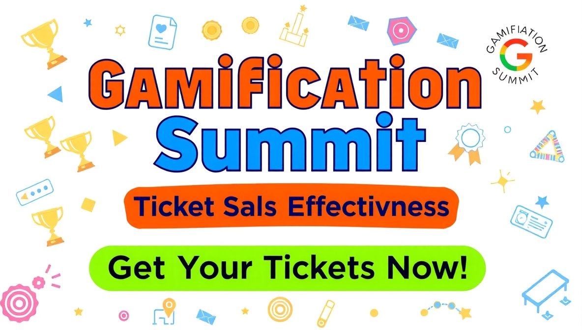 gamificationsummit ticket sales effectiveness