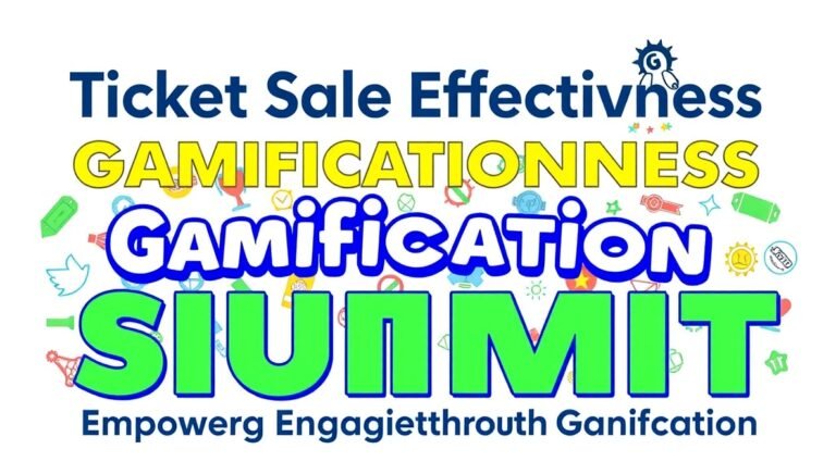 ticket sale effectiveness gamificationsummit