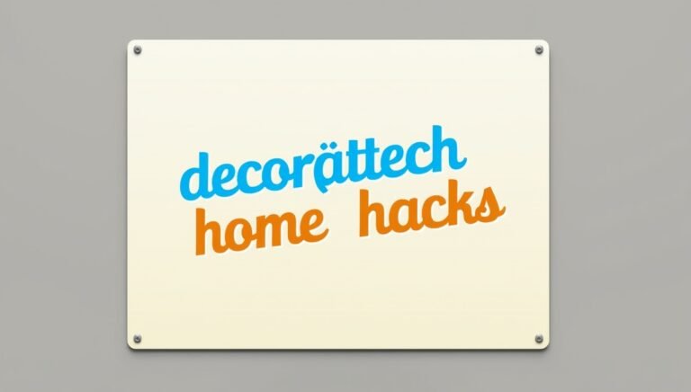 decoradtech home hacks